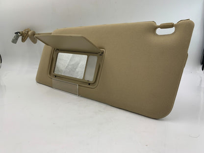 2006-2010 Honda Odyssey Driver Sun Visor Sunvisor Tan Illuminated OEM K04B49022