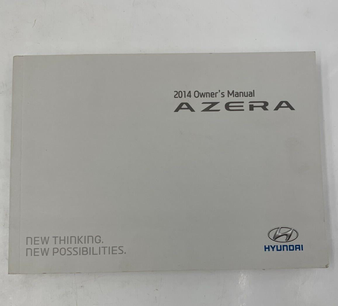 2014 Hyundai Azera Owners Manual Handbook OEM E04B55026