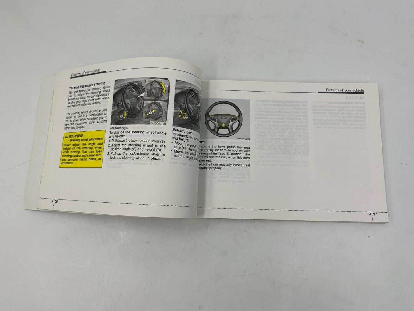 2014 Hyundai Azera Owners Manual Handbook OEM E04B55026