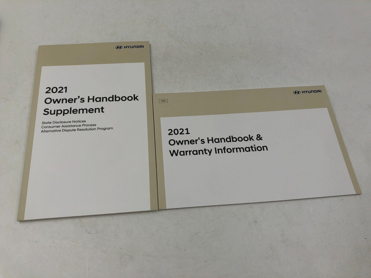 2021 Hyundai Elantra Owners Manual Handbook Set OEM B01B46038