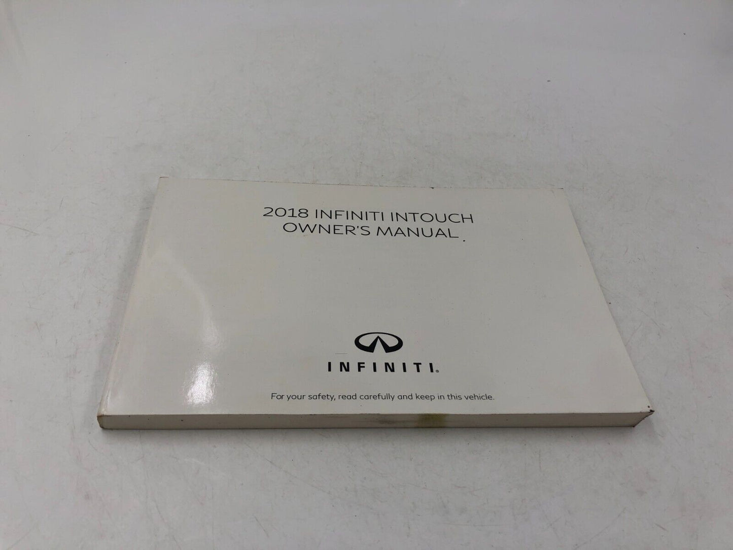 2018 Infiniti Q50 Owners Manual Handbook Set with Case OEM A01B48030