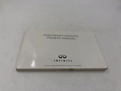 2018 Infiniti Q50 Owners Manual Handbook Set with Case OEM A01B48030