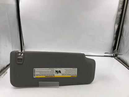 2014-2019 Chevrolet Silverado 1500 Driver Sun Visor Sunvisor Gray OEM A01B54027