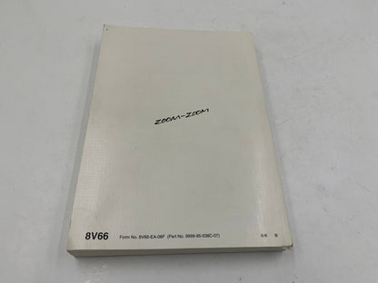 2007 Mazda 3 Owners Manual Handbook OEM C01B12024