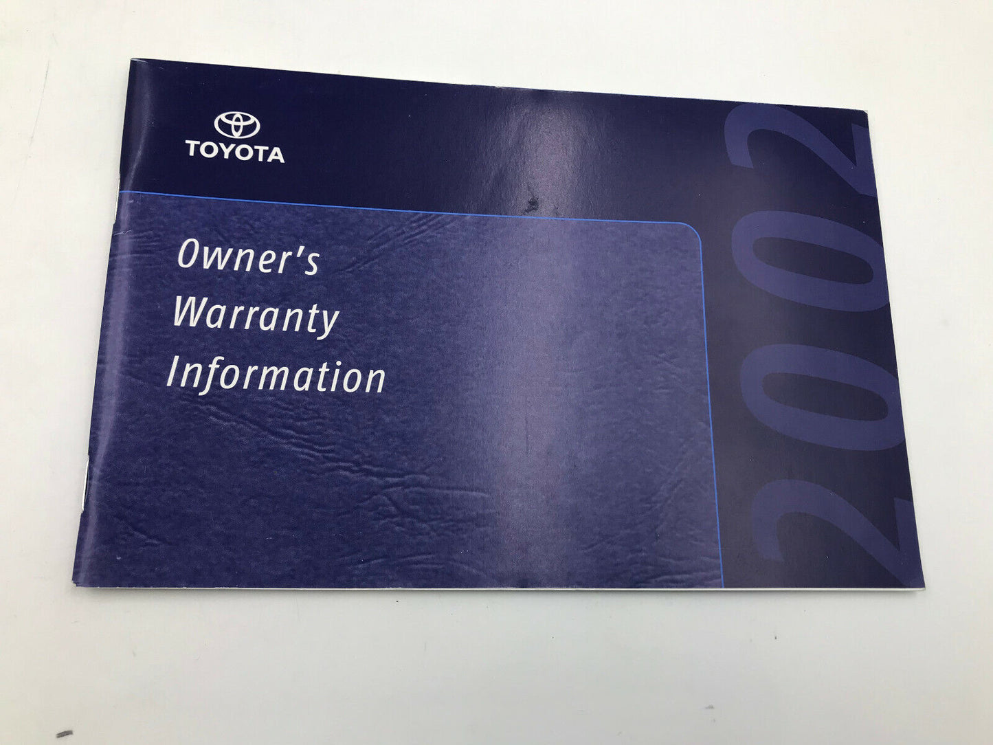 2002 Toyota Camry Owners Manual Set G04B32010