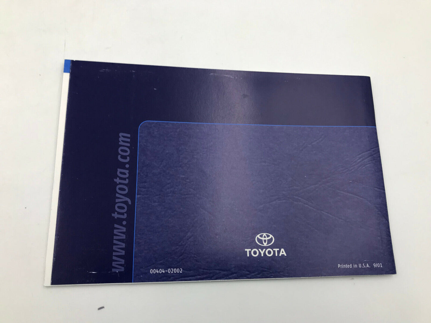 2002 Toyota Camry Owners Manual Set G04B32010