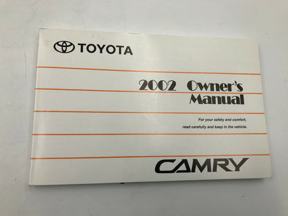 2002 Toyota Camry Owners Manual Set G04B32010