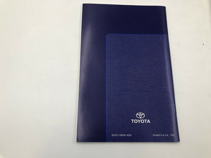 2002 Toyota Camry Owners Manual Set G04B32010