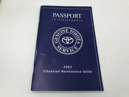 2002 Toyota Camry Owners Manual Set G04B32010