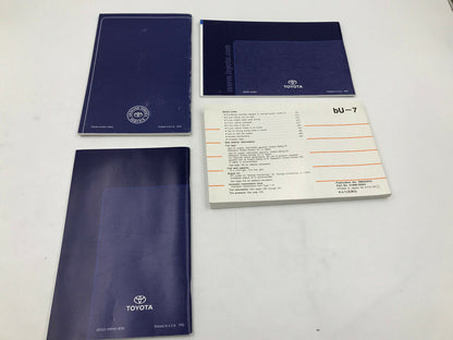 2002 Toyota Camry Owners Manual Set G04B32010