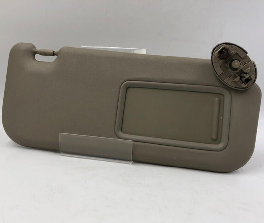 2009-2013 Toyota Corolla Passenger Sun Visor Sunvisor Gray OEM D04B04038