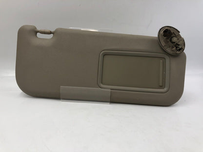 2009-2013 Toyota Corolla Passenger Sun Visor Sunvisor Gray OEM D04B04038