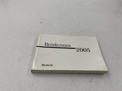 2005 Buick Rendezvous Owners Manual Handbook OEM G01B15055