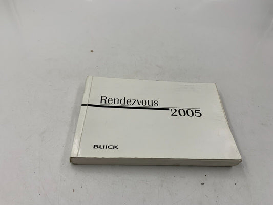 2005 Buick Rendezvous Owners Manual Handbook OEM G01B15055