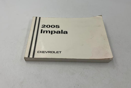 2005 Chevrolet Impala Owners Manual OEM G01B15056