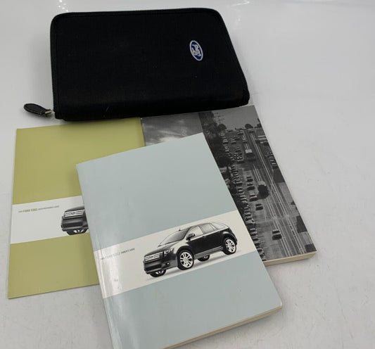 2009 Ford Edge Owners Manual Handbook Set with Case OEM E03B40032