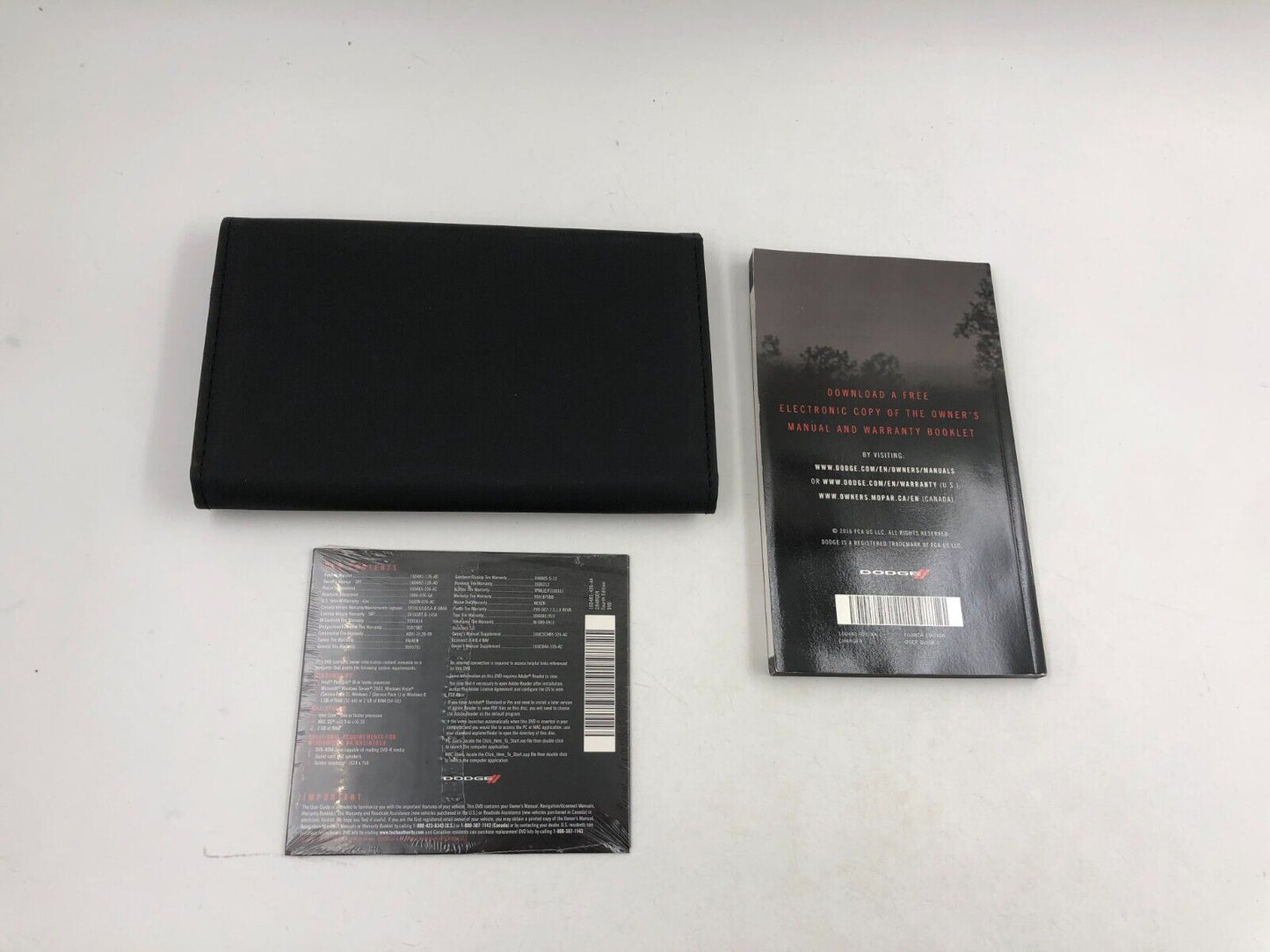 2016 Dodge Charger Owners Manual Handbook Set with Case OEM A03B31041