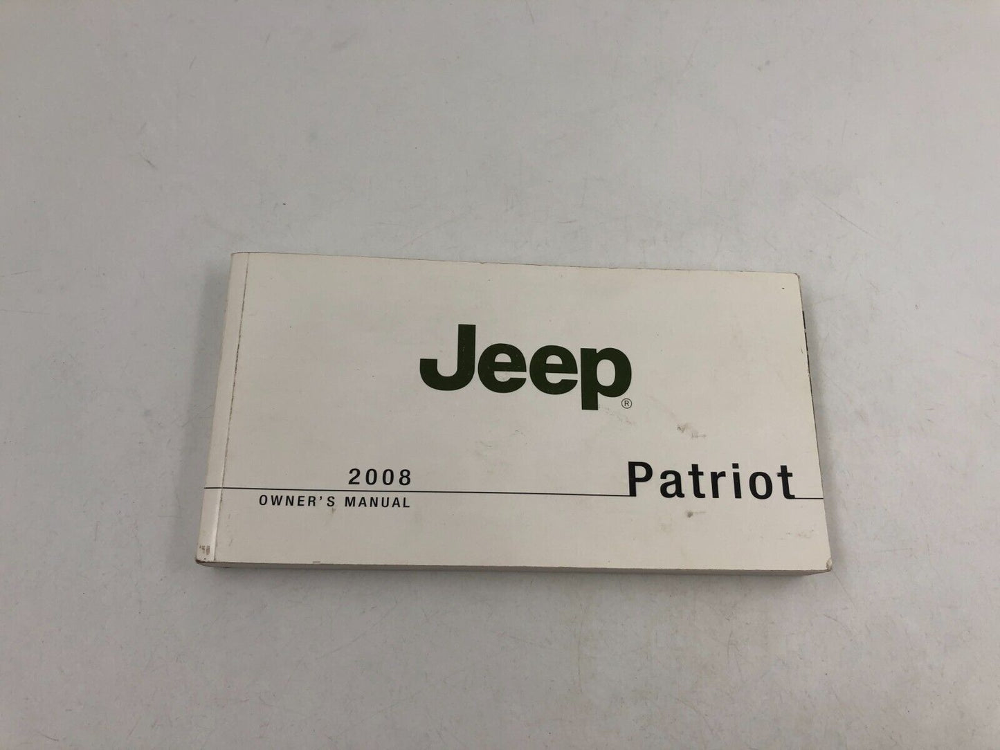 2008 Jeep Patriot Owners Manual Handbook OEM A03B31044