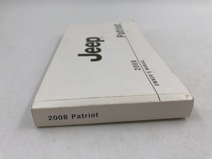 2008 Jeep Patriot Owners Manual Handbook OEM A03B31044