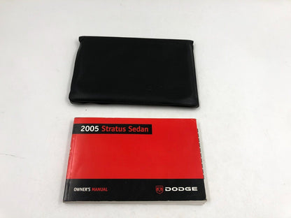 2005 Dodge Stratus Sedan Owners Manual Set With Case OEM A03B19077