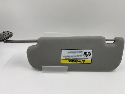 2011-2016 Kia Optima Passenger Sun Visor Sunvisor Gray OEM G02B19002