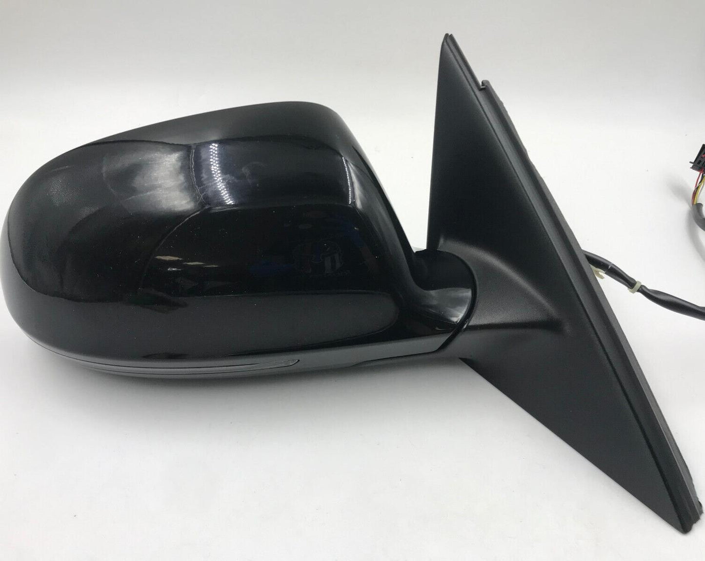 2009 Audi A4 Passenger Side View Power Door Mirror Black OEM C02B09046