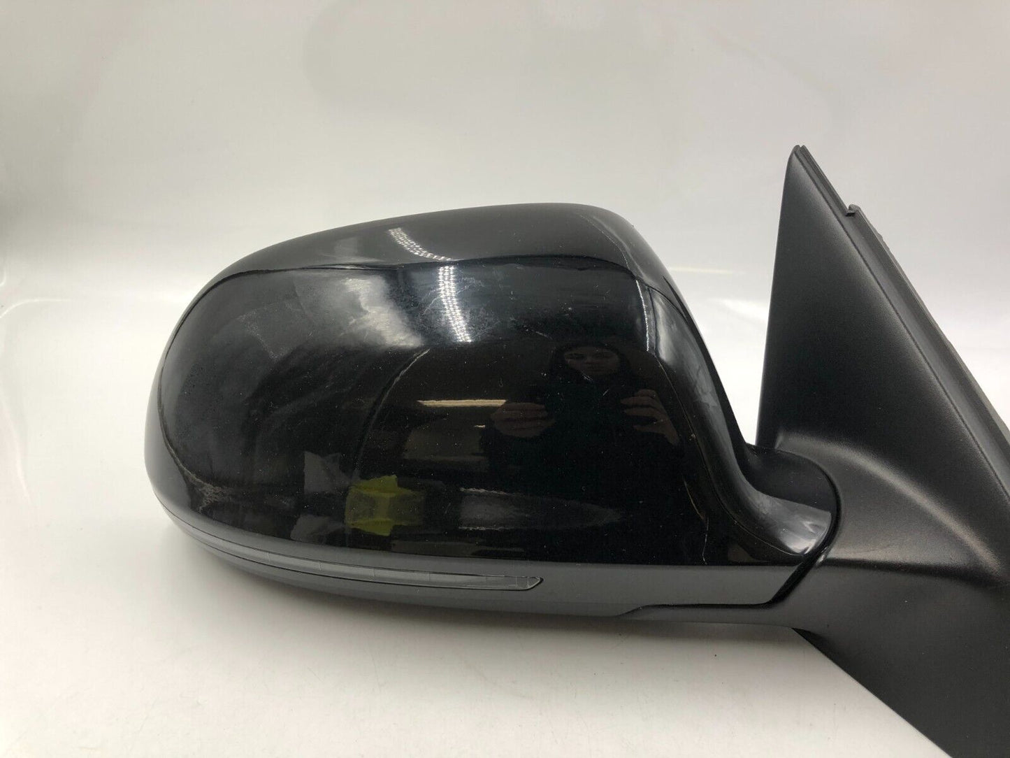 2009 Audi A4 Passenger Side View Power Door Mirror Black OEM C02B09046