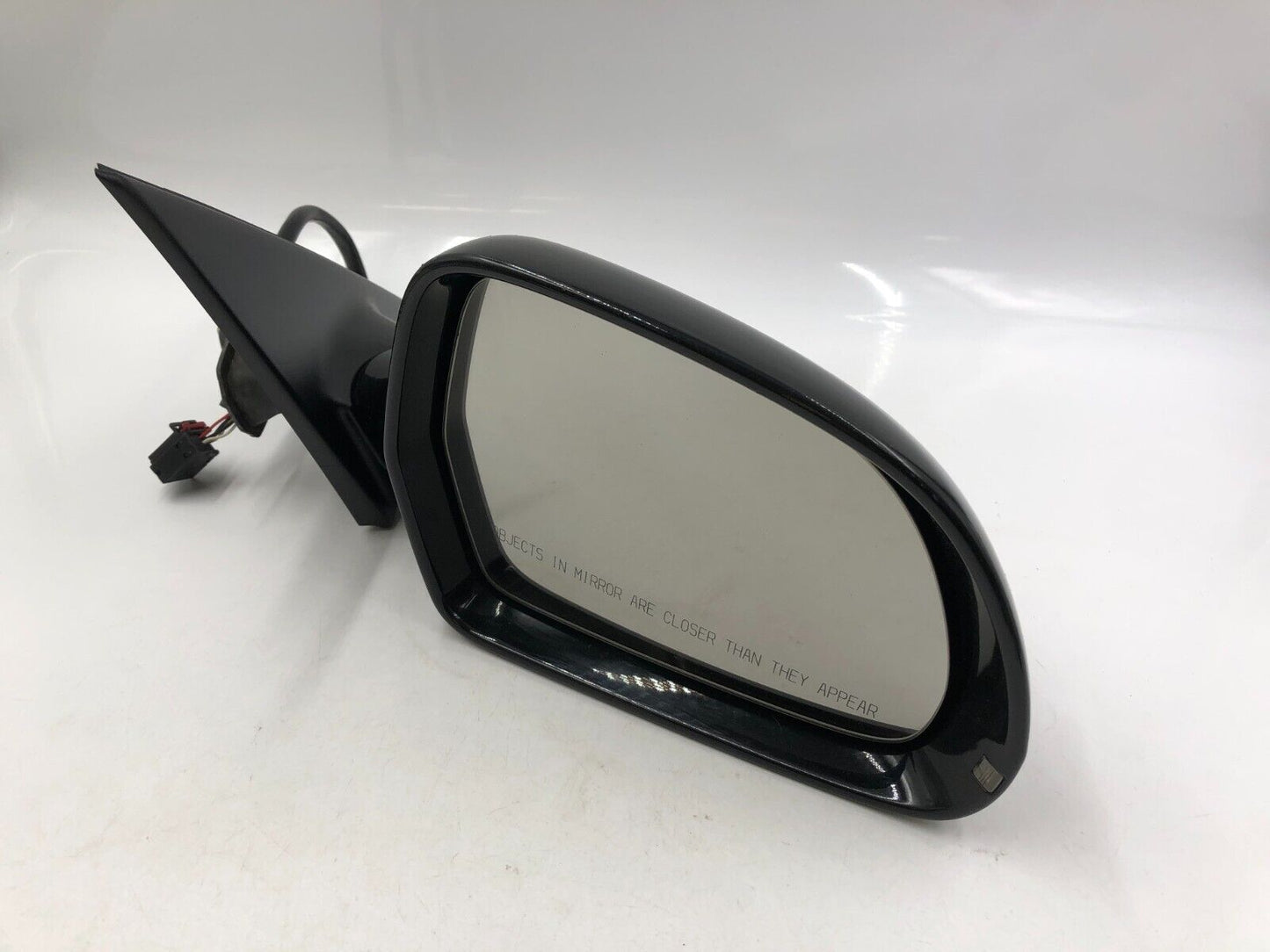 2009 Audi A4 Passenger Side View Power Door Mirror Black OEM C02B09046