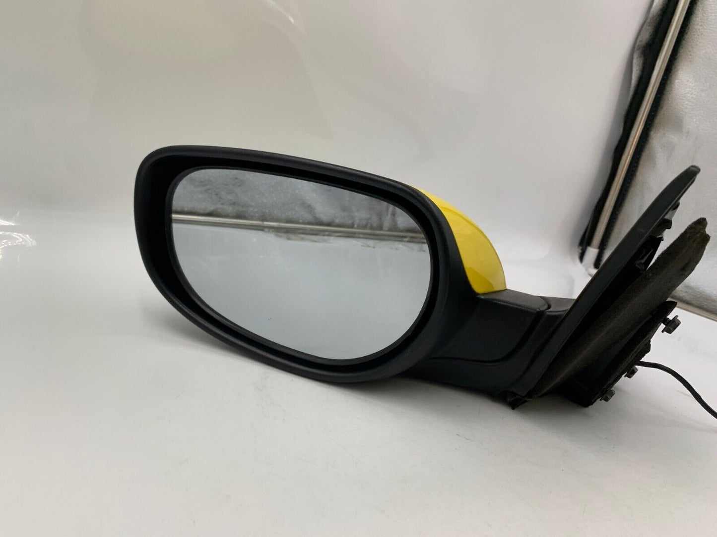 2004-2011 Mazda RX8 Driver Side View Power Door Mirror Yellow OEM F04B08053