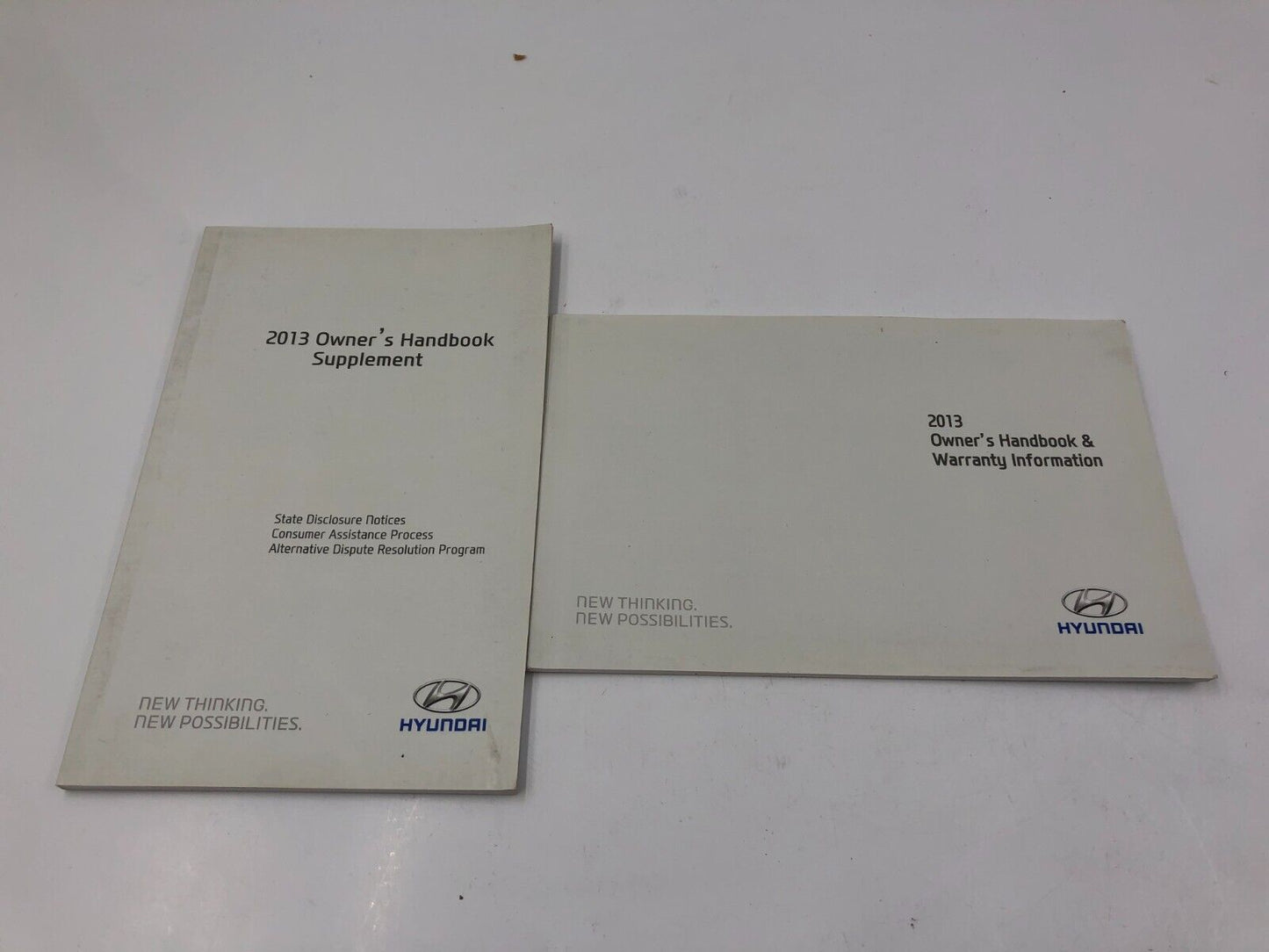 2013 Hyundai Sonata Owners Manual Set with Case OEM I04B09008