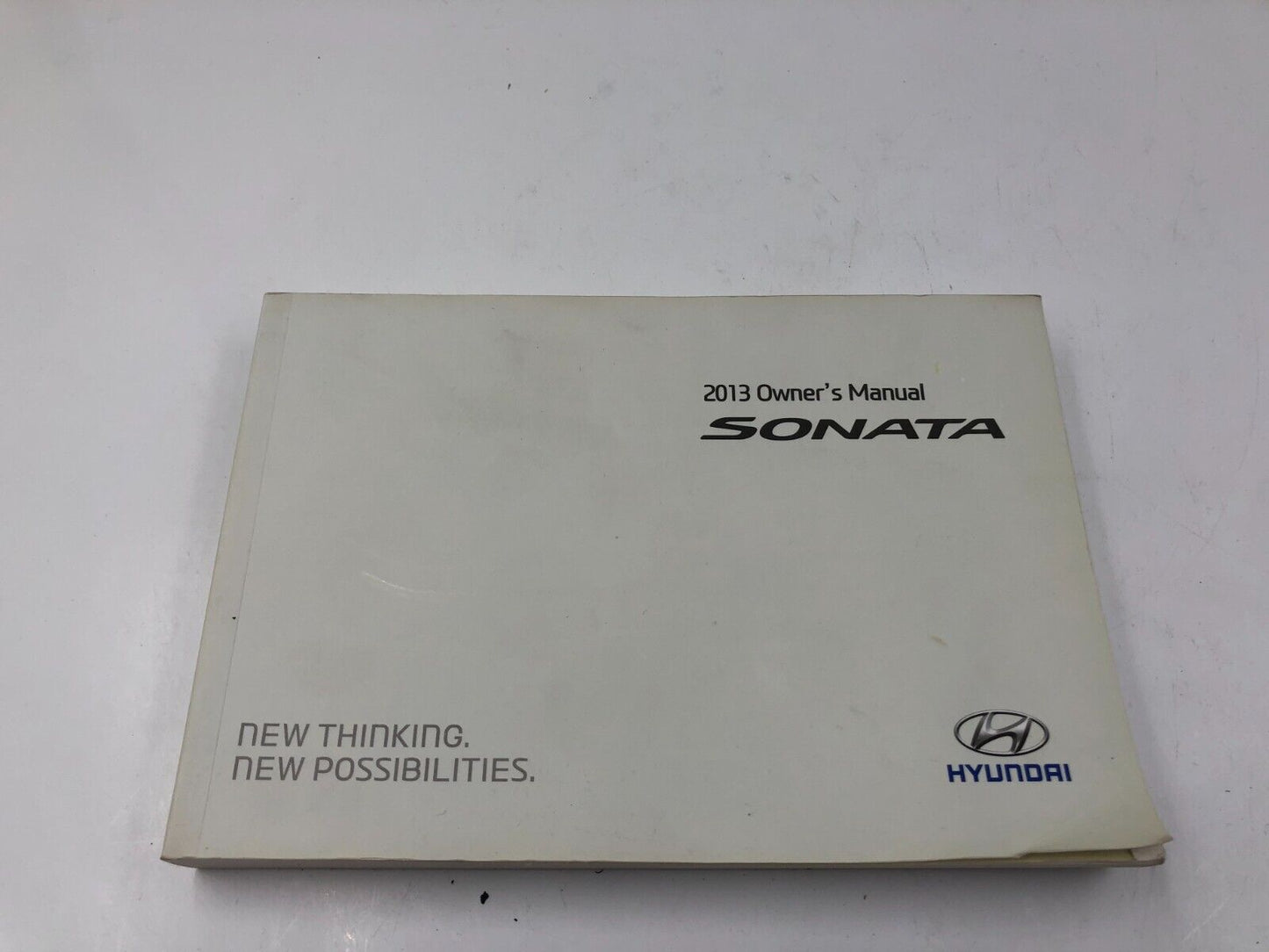 2013 Hyundai Sonata Owners Manual Set with Case OEM I04B09008