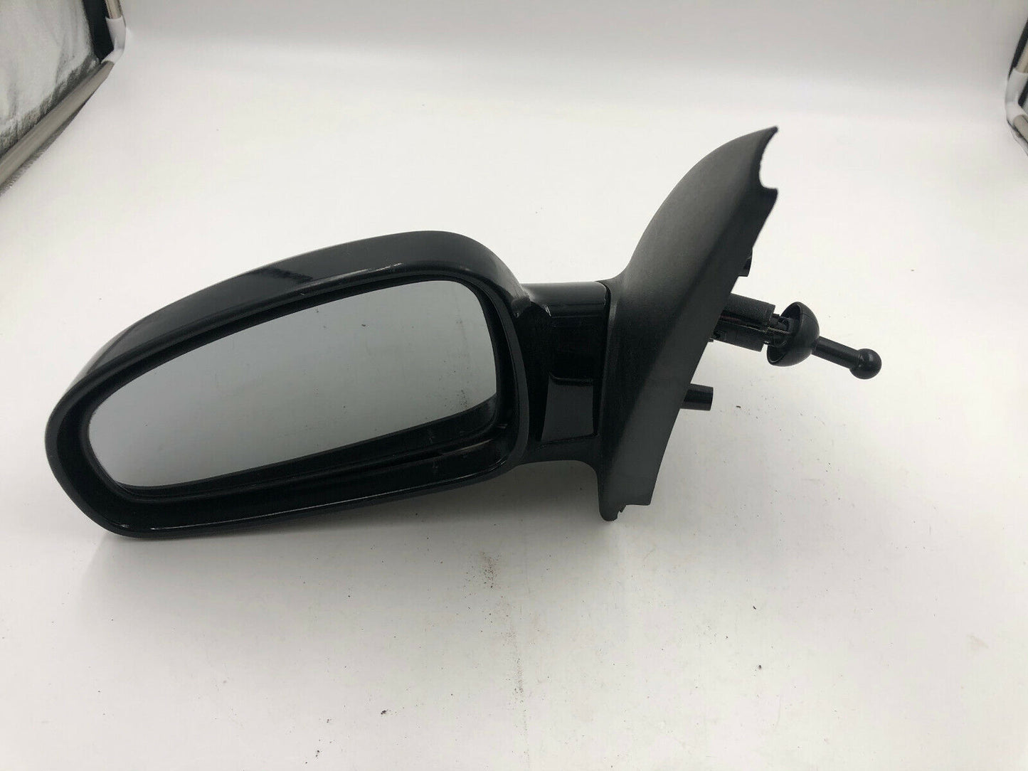 2005-2007 Chevrolet Aveo Driver Side View Manual Door Mirror Black OEM E02B04002