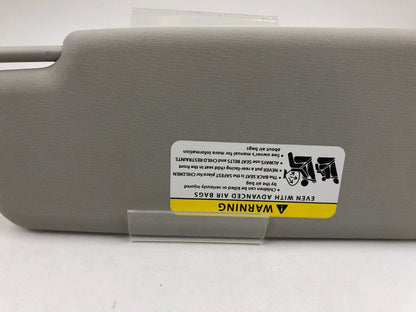 2012-2020 Volkswagen Passat Passenger Sunvisor Gray Illuminated OEM G02B39063