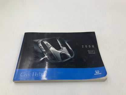 2008 Honda Civic Hybrid Owners Manual OEM D02B48048