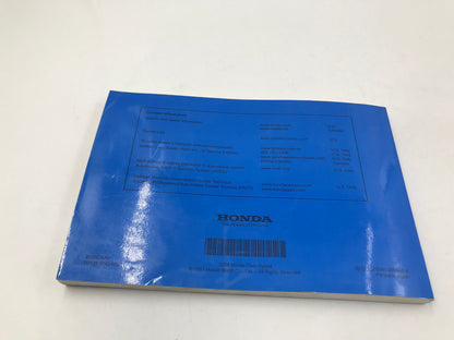 2008 Honda Civic Hybrid Owners Manual OEM D02B48048