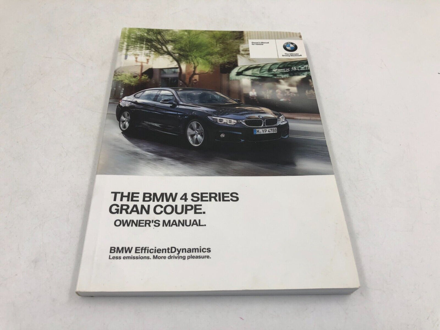 2015 BMW 4 Series Gran Coupe Owners Manual Set with Case OEM E02B12044