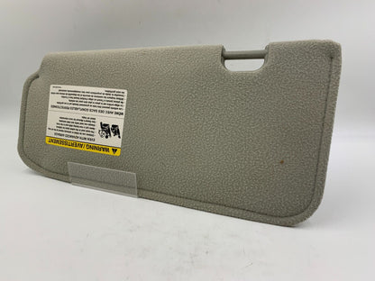 2005-2007 Ford Escape Passenger Sun Visor Sunvisor Ivory Illuminated D04B12036