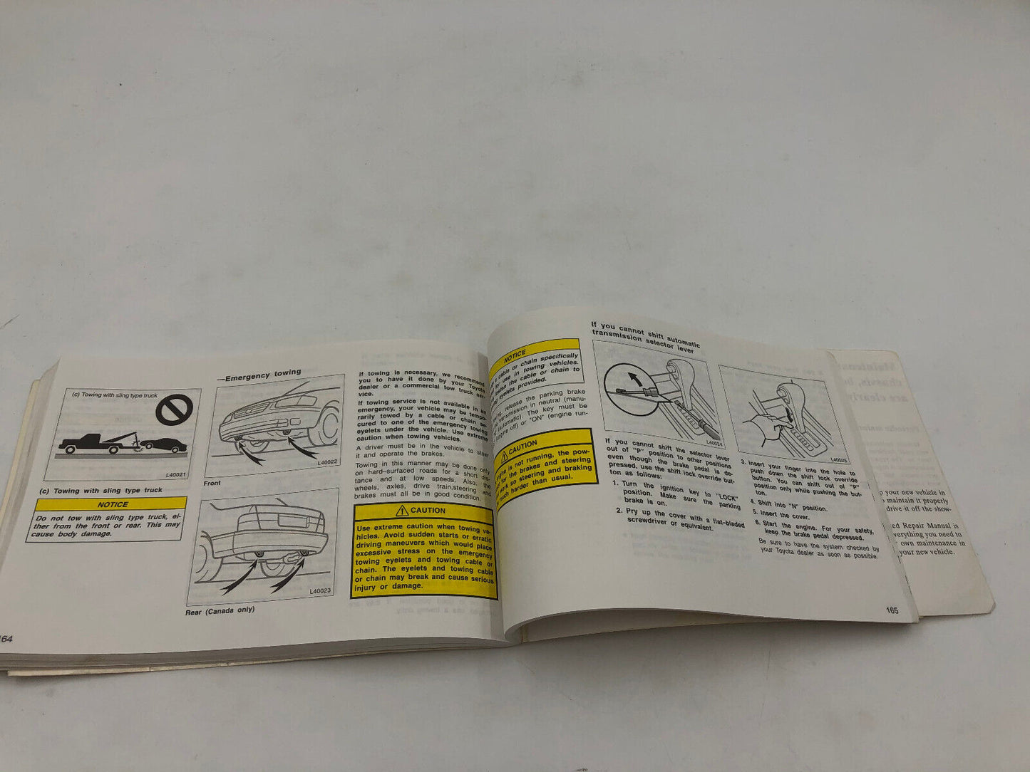 1997 Toyota Camry Owners Manual OEM A02B47018