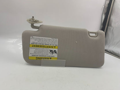 2011-2016 Kia Optima Passenger Sun Visor Sunvisor Gray OEM A02B52050