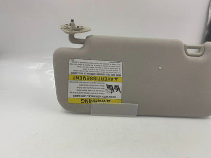 2011-2016 Kia Optima Passenger Sun Visor Sunvisor Gray OEM A02B52050