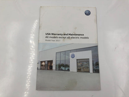 2017 Volkswagen Jetta GLI Owners Manual Set with Case OEM A01B37024