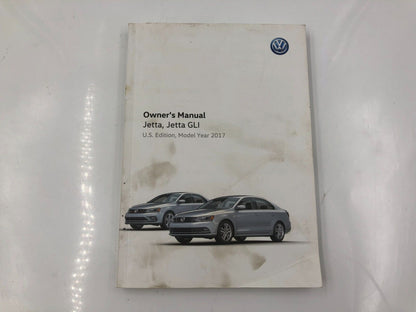 2017 Volkswagen Jetta GLI Owners Manual Set with Case OEM A01B37024