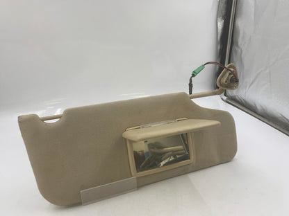 2008-2009 Ford Taurus X Passenger Sun Visor Sunvisor Tan Illuminated E04B25056