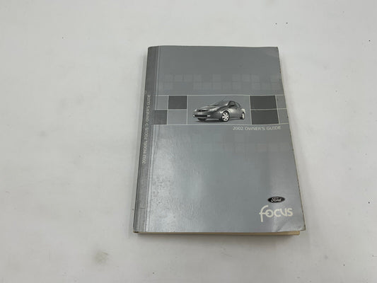 2002 Ford Focus Owners Manual Handbook Set with Case OEM A01B30020