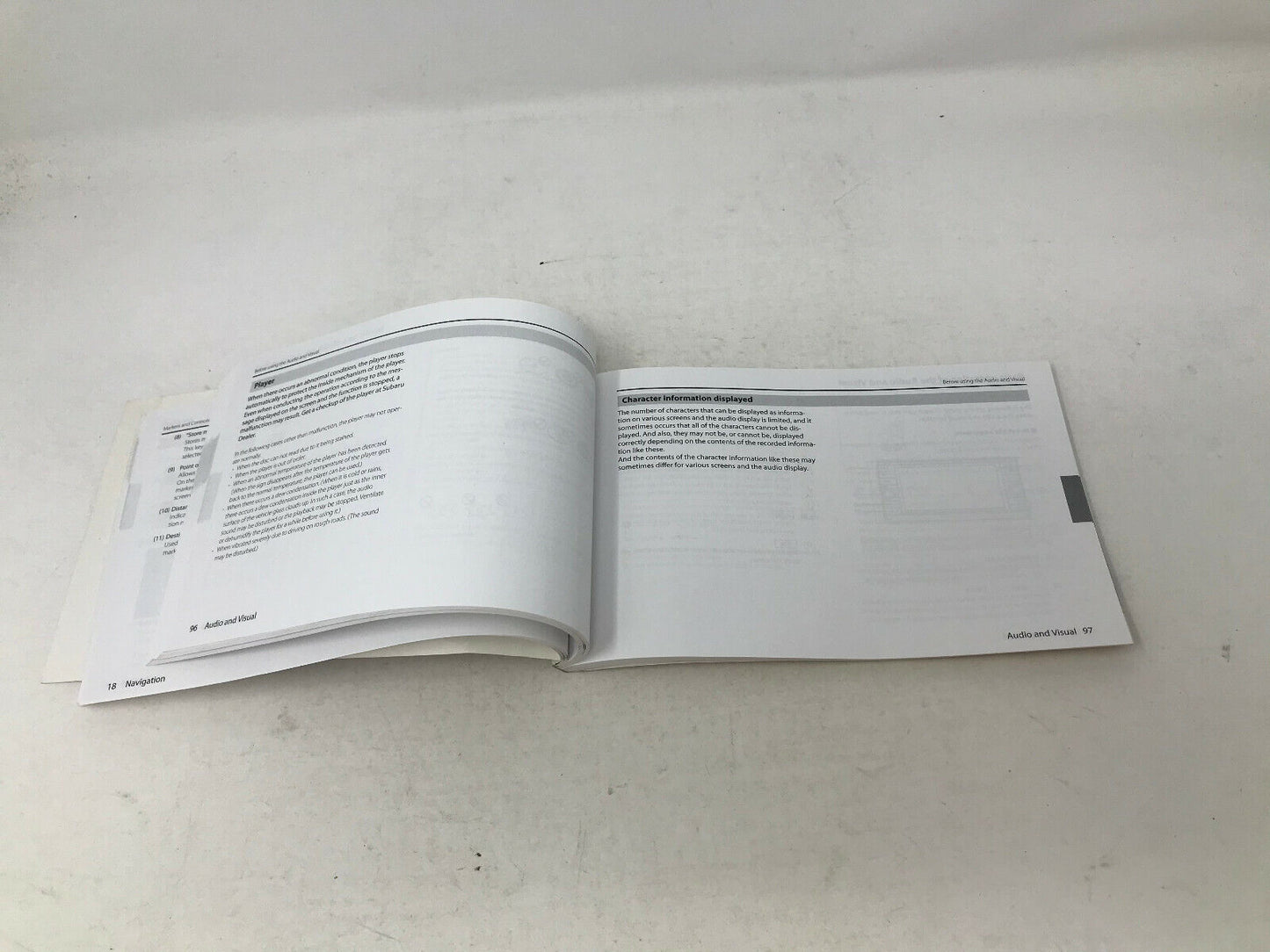 2008 Subaru Impreza Owners Manual Handbook OEM G01B56007