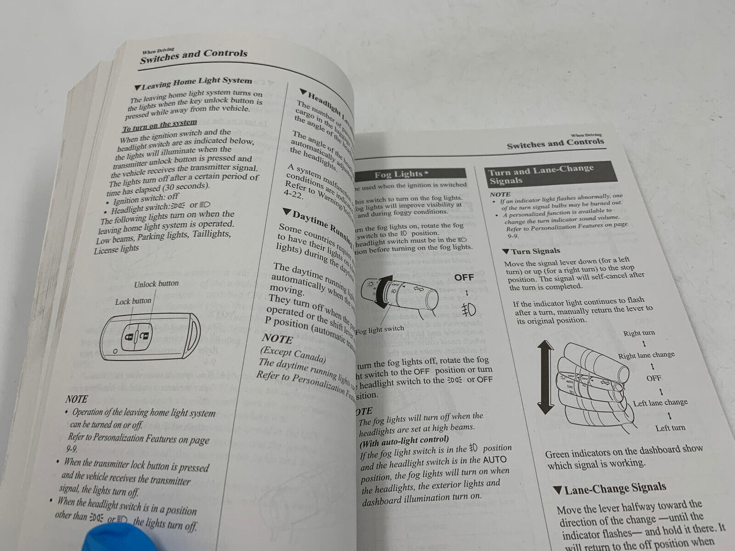 2008 Mazda 6 Owners Manual Case OEM E02B11054