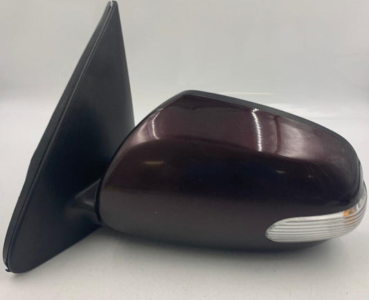 2011-2013 Kia Forte Driver Side View Power Door Mirror Purple OEM C02B43027