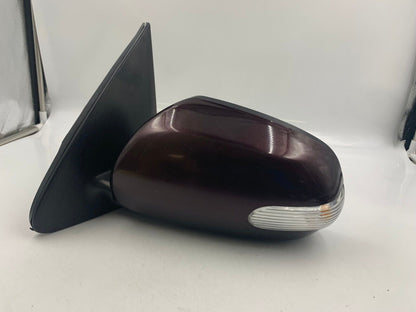 2011-2013 Kia Forte Driver Side View Power Door Mirror Purple OEM C02B43027