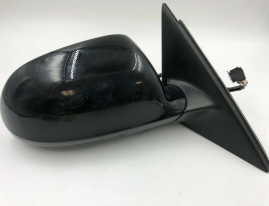 2009 Audi A4 Passenger Side View Power Door Mirror Black OEM B06001