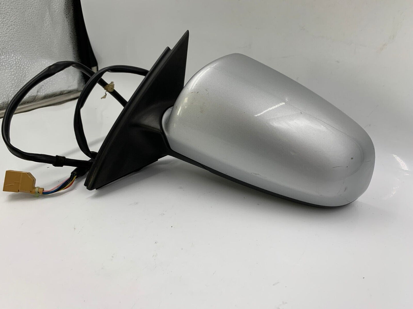 2002-2008 Audi A4 Driver Side View Power Door Mirror Silver OEM H01B20016